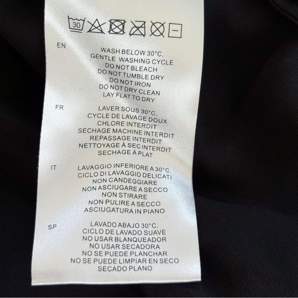 IRO Dress Reblea Ruffle Lurex Mini Metallic Copper - Picture 8 of 9